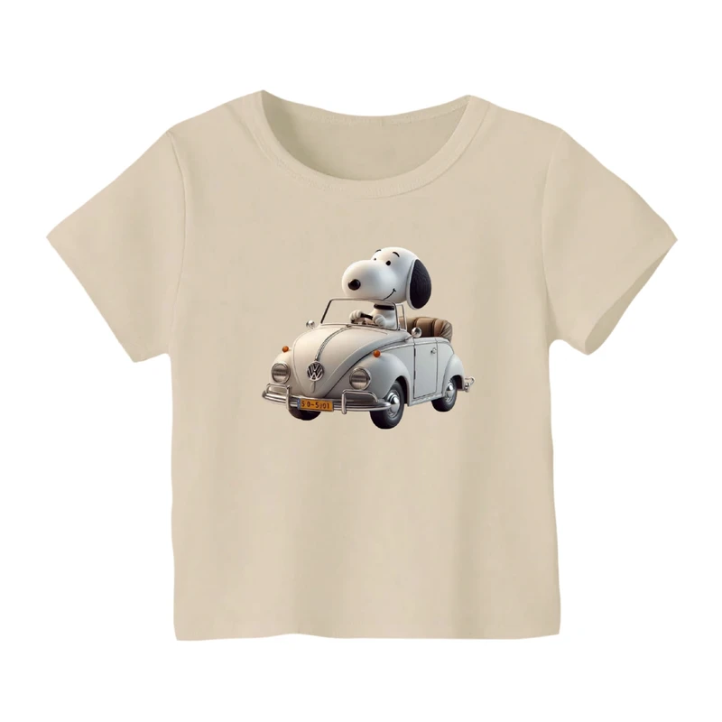 تی شرت آستین کوتاه بچگانه مدل اسنوپی کد ۸