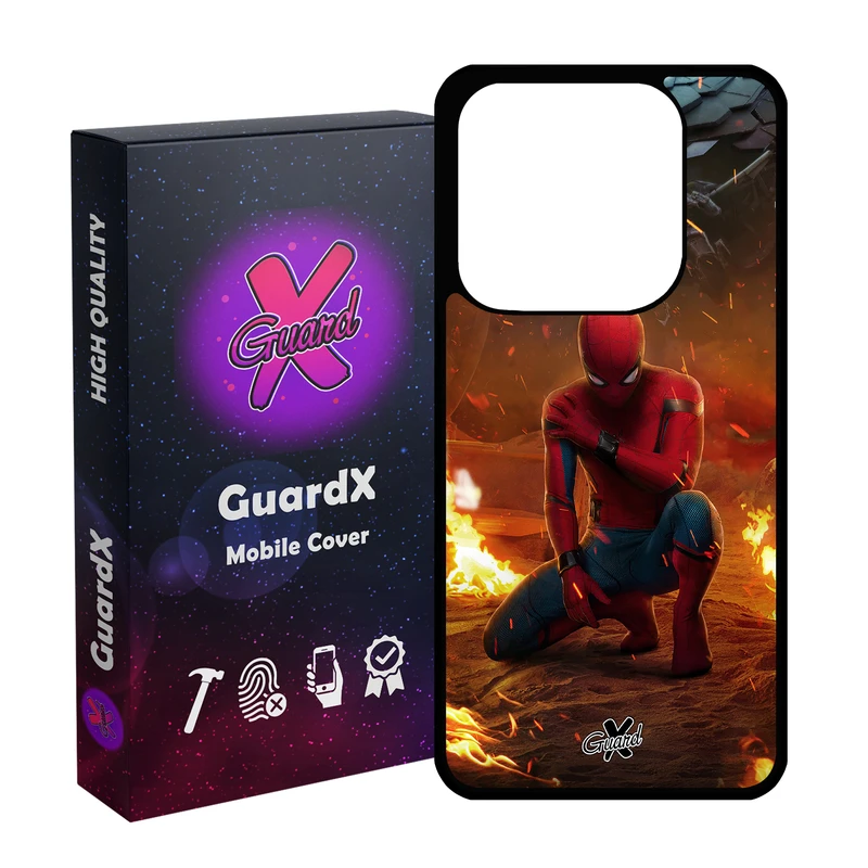 کاور گارد ایکس طرح Spider Man مدل 10098 مناسب برای گوشی موبایل شیائومی Redmi Note 14 4G