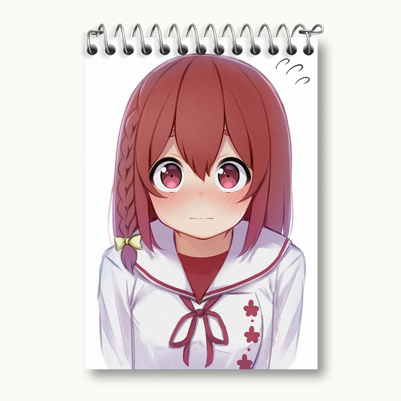 دفتر یادداشت 50 برگ خندالو مدل سومی انیمه کانوجو اوکاری کد 34872