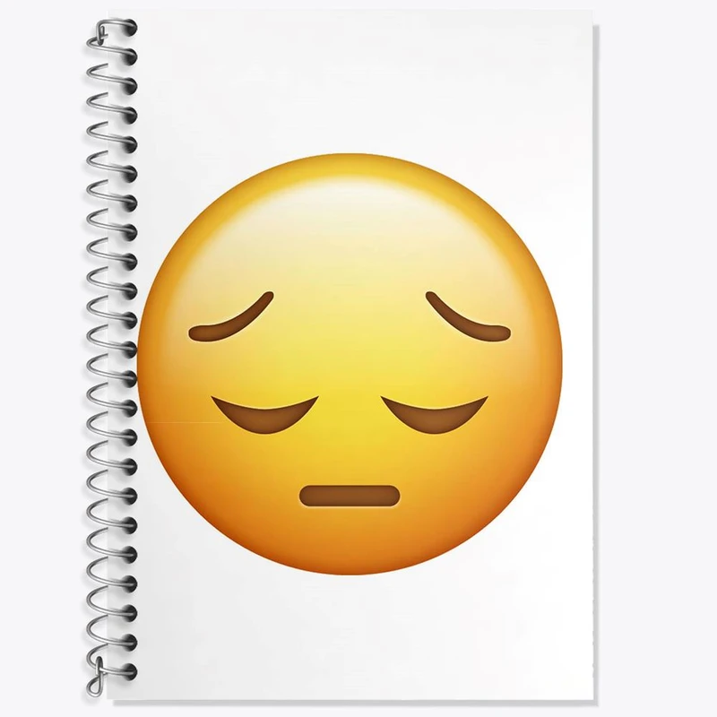 دفتر لغت 50 برگ خندالو مدل ایموجی کد 24654