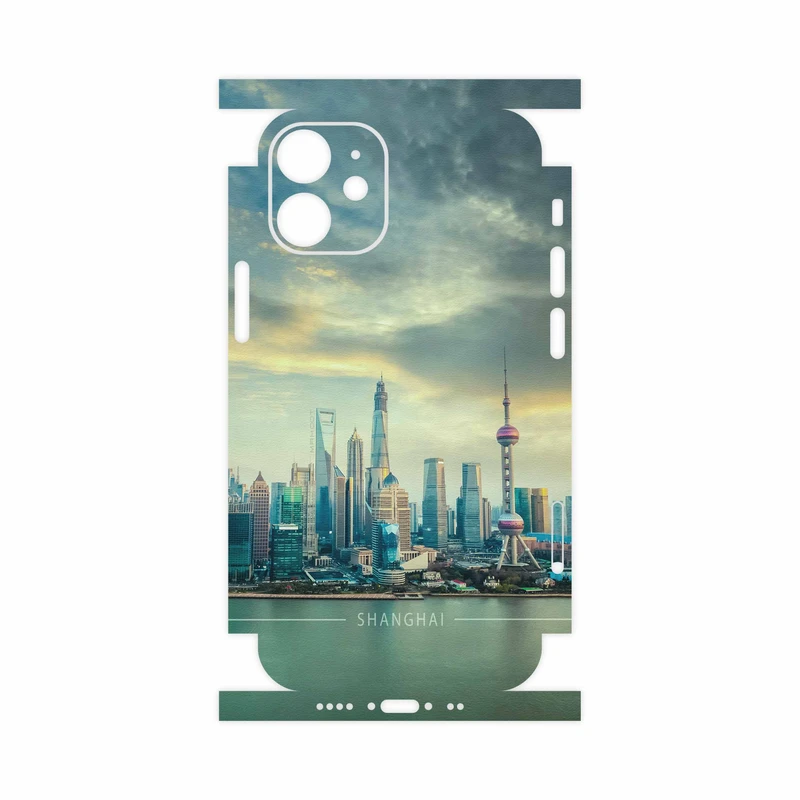 برچسب پوششی ماهوت مدل Shanghai City-FullSkin مناسب برای گوشی موبایل اپل iPhone 12 mini