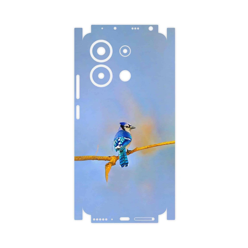 برچسب پوششی ماهوت مدل Cyanocitta cristata-FullSkin مناسب برای گوشی موبایل شیائومی Redmi Note 13 4G