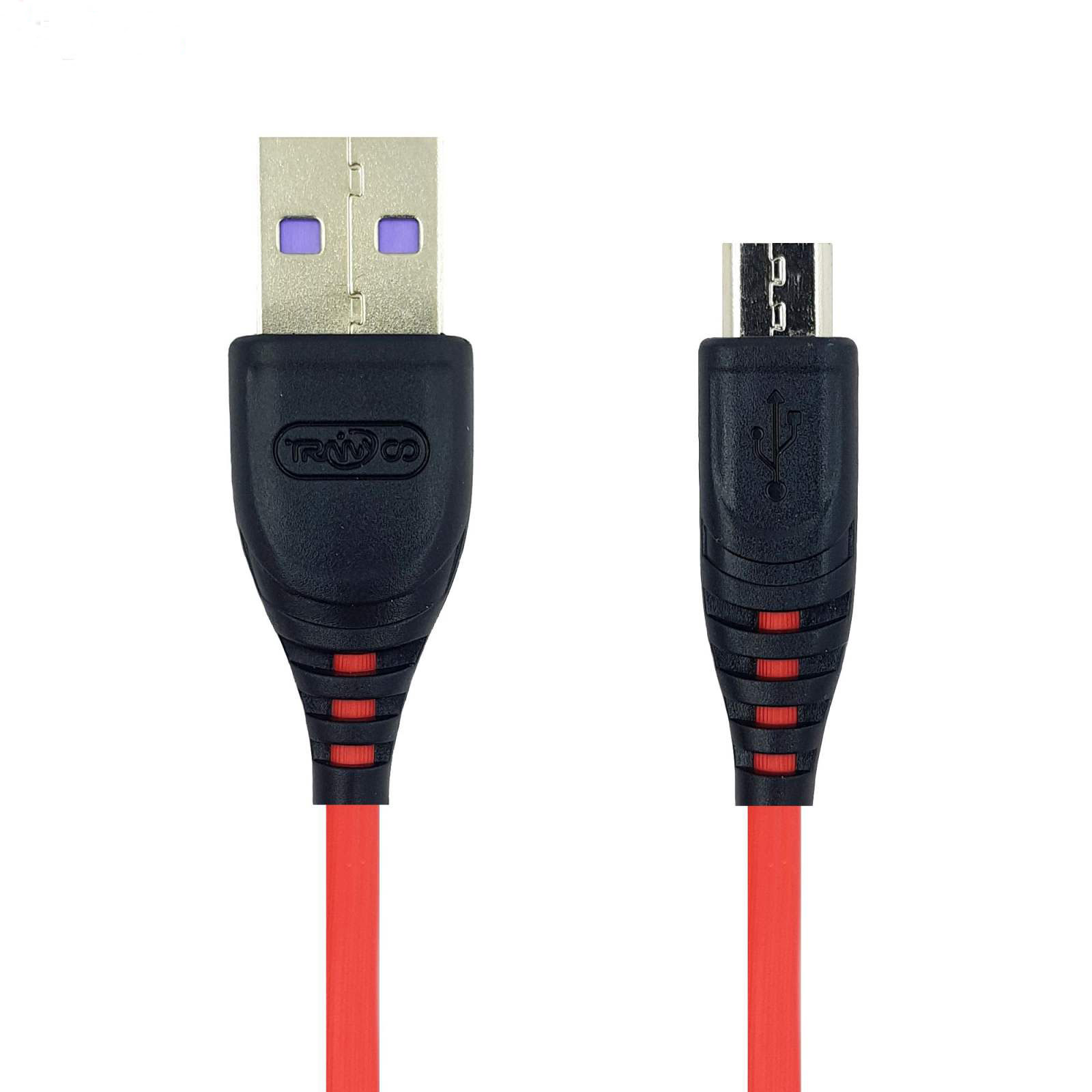 کابل تبدیل USB به microUSB ترانیو مدل S1-V طول 1 متر