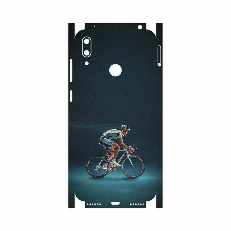 برچسب پوششی ماهوت مدل Road cycling-FullSkin مناسب برای گوشی موبایل هوآوی Y7 Prime 2019