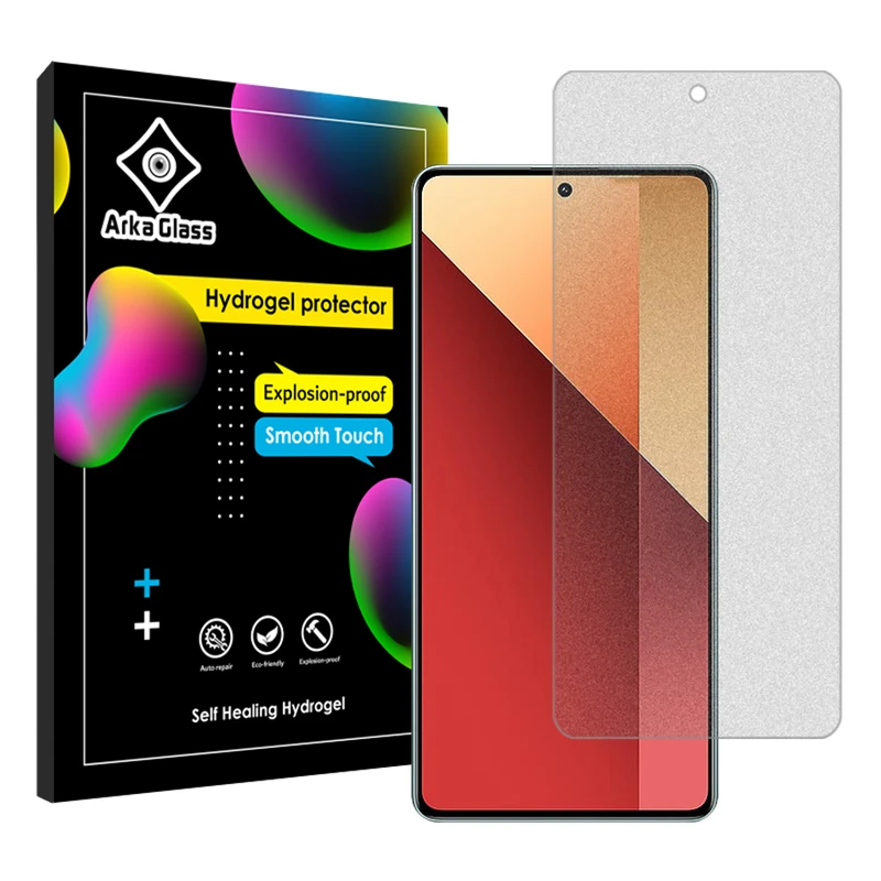 محافظ صفحه نمایش مات آرکا گلس مدل Tough مناسب برای گوشی موبایل شیائومی Redmi Note 13 Pro 4G