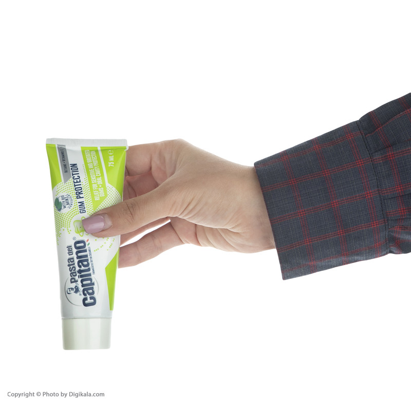خمیر دندان پاستا دل کاپیتانو مدل Gum Protection حجم 75 میلی لیتر خمیر دندان پاستا دل کاپیتانو مدل Gum Protection حجم 75 میلی لیتر