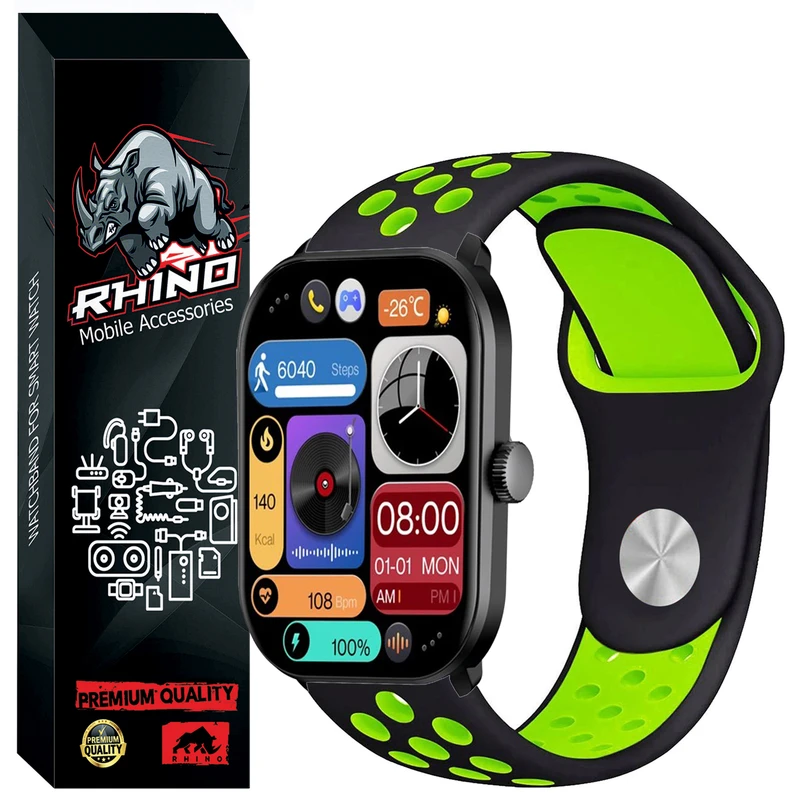 بند راینو مدل Nik مناسب برای ساعت هوشمند گلوریمی GS1 Pro 2024