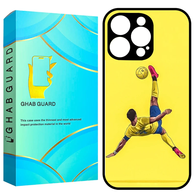 کاور قاب گارد طرح رونالدو مدل GCHP16P مناسب برای گوشی موبایل اپل iPhone 16 Pro
