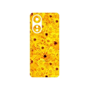 MAHOOT Yellow_Flower Cover Sticker for Oppo A58 4G