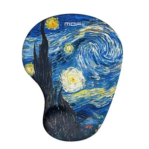 ماوس پد مافی مدل ونگوگ سایز 19×23 سانتی‌متر