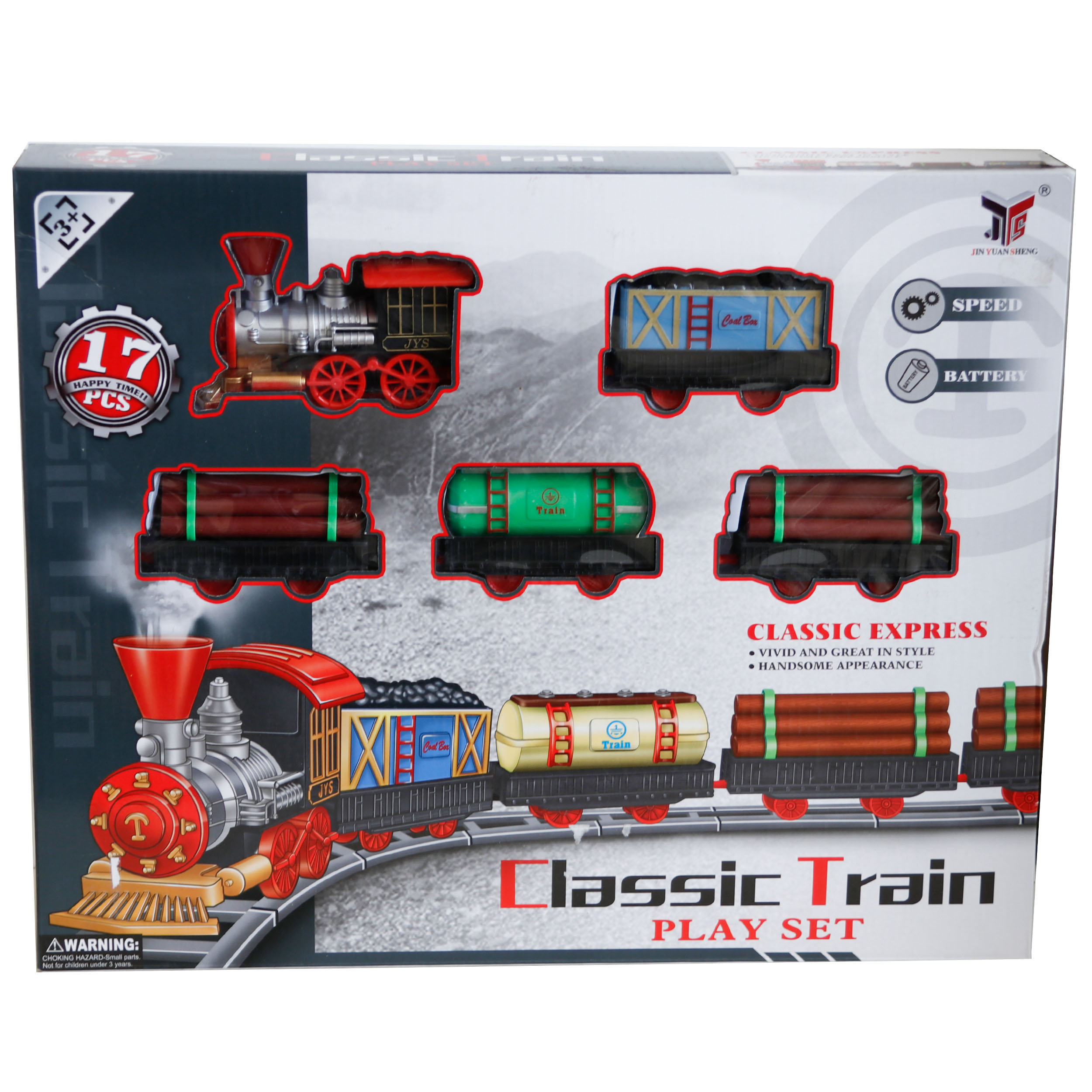 قطار بازی مدل CLASSIC TRAIN کد 9020