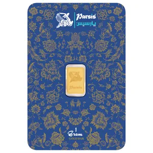 شمش طلا 24 عیار پارسیس مدل R-1