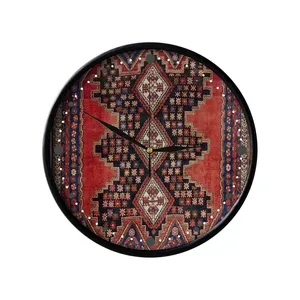 ساعت دیواری مدوپد طرح فرش سیرجان مدل C-Sirjan03