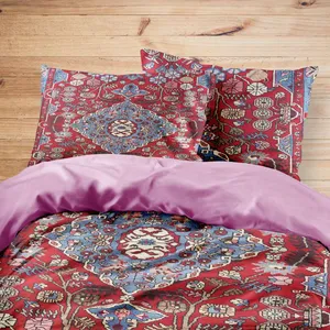 سرویس روتختی مدوپد طرح فرش نهاوند مدل C-Nahavand18 یک نفره 4 تکه