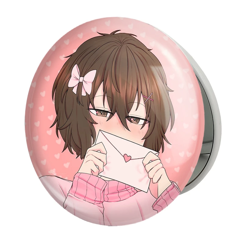 آینه جیبی خندالو طرح دازای سان انیمه سگ های ولگرد بانگو مدل تاشو کد 15669 