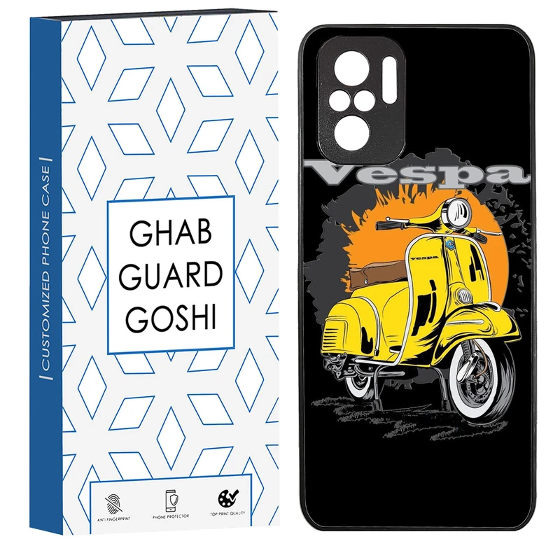کاور قاب گارد گوشی طرح موتور وسپا کد TPU-161 مناسب برای گوشی موبایل شیائومی Redmi Note 10 4g / Redmi Note 10s / Poco m5s