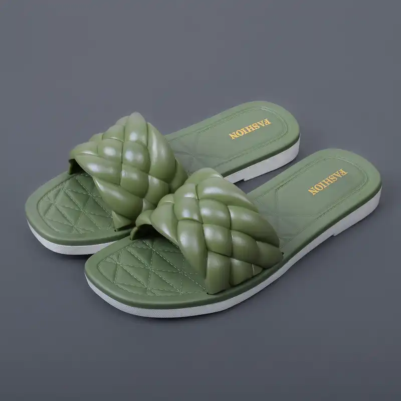 دمپایی زنانه پاپا مدل GRN.2425