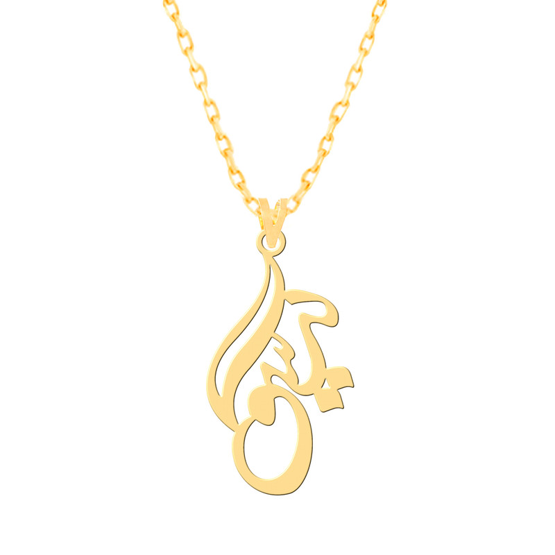 گردنبند طلا 18 عیار زنانه کرابو طرح گیسو مدل Kr7779