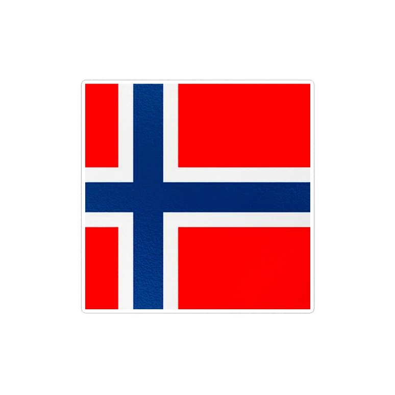 استیکر لپ تاپ ماسا دیزاین طرح norway مدل STK1299