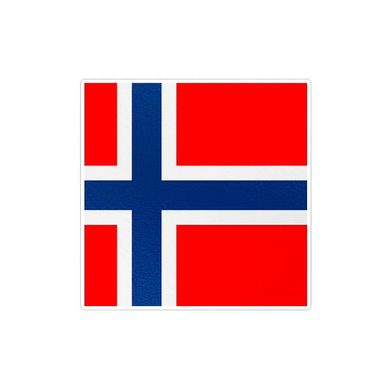 استیکر لپ تاپ ماسا دیزاین طرح norway مدل STK1299