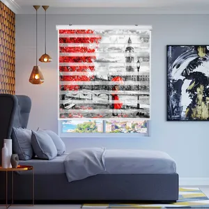 پرده زبرا زیو مدل P6006 سایز 150x200 سانتی متر