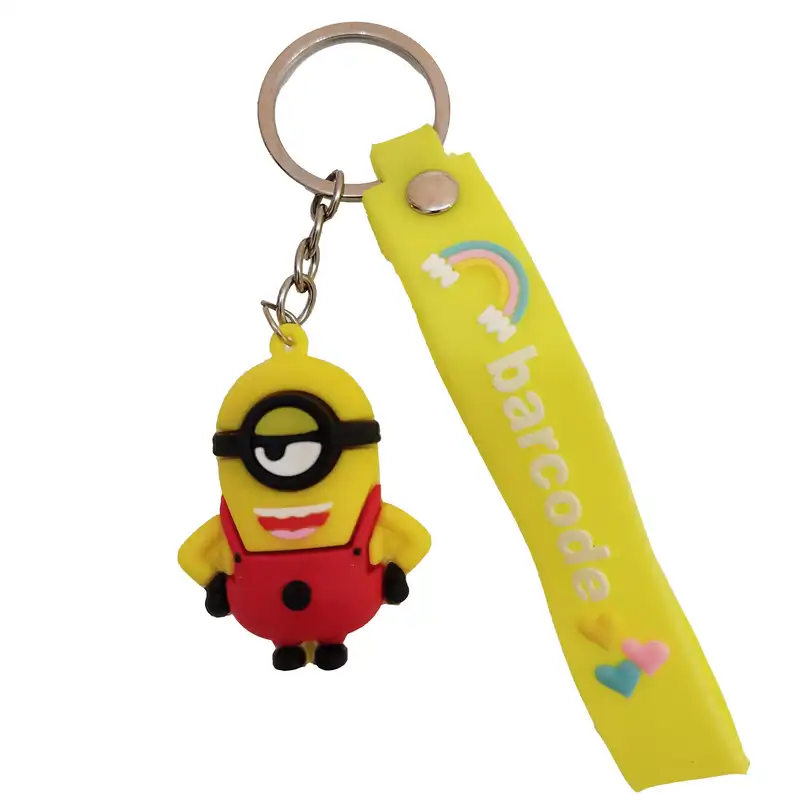 جاکلیدی مدل سیلیکونی طرح مینیون نگهبان تک چشم کد DB22