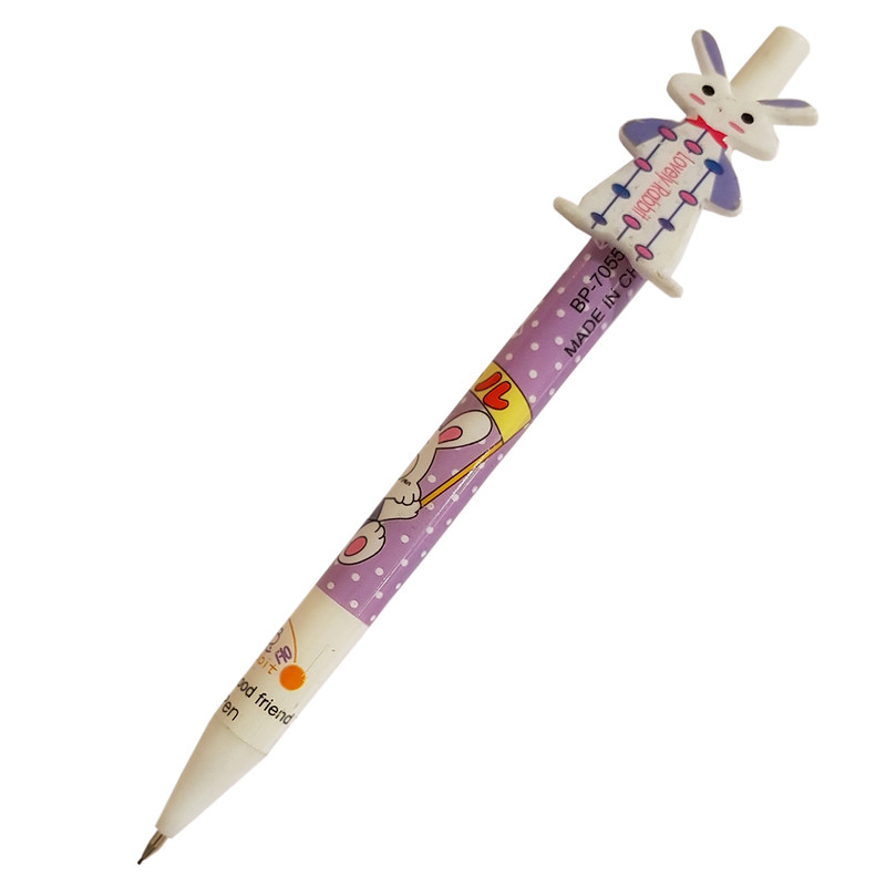 مداد نوکی 0.9 میلی متری مدل فانتزی طرح خرگوشی کد BP-7055
