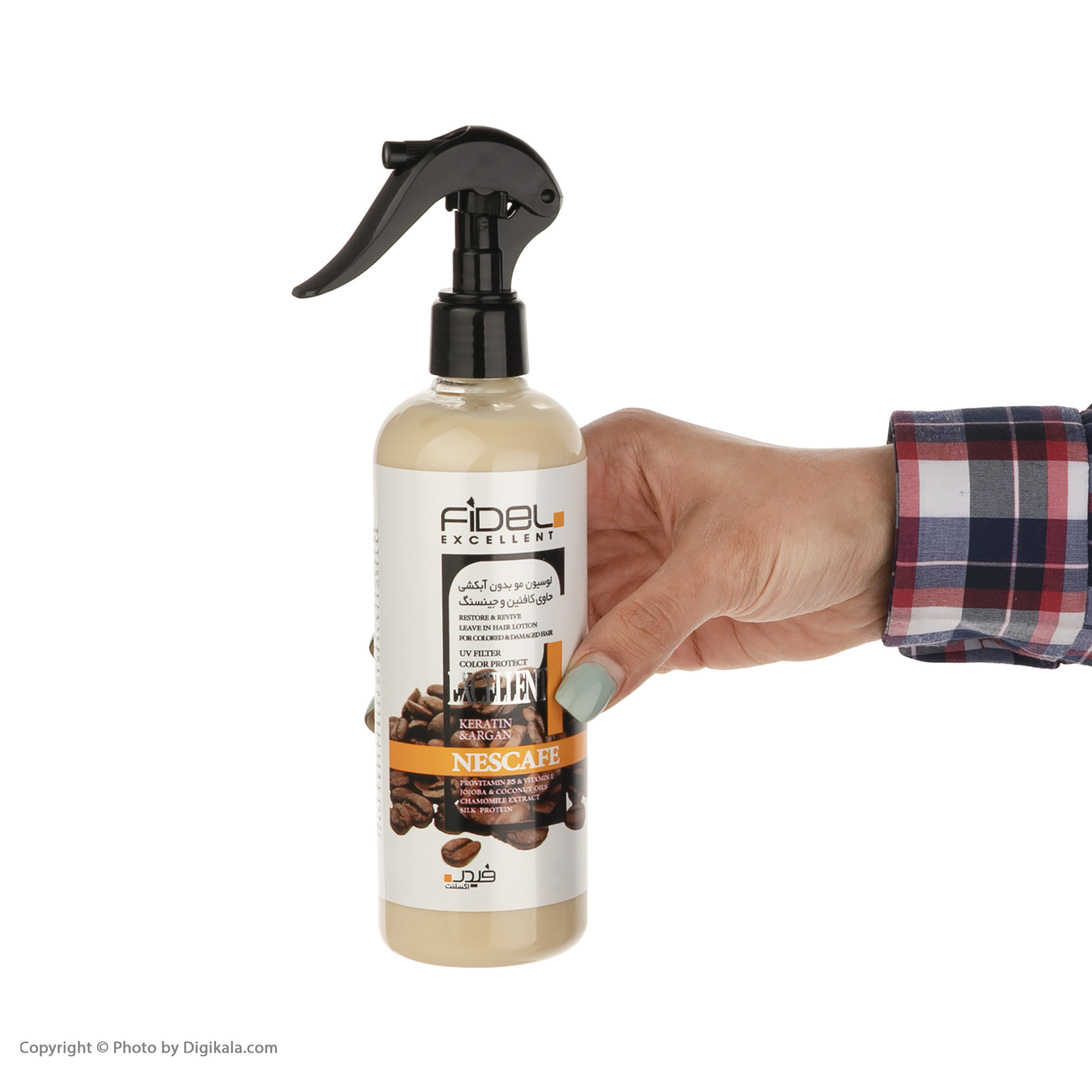 لوسیون مو فیدل اکسلنت مدل Nescafe حجم 375 میلی لیتر