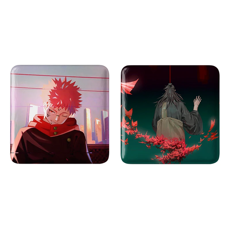 مگنت خندالو طرح ریومن سوکونا و سوگورو گتو انیمه جوجوتسو کایزن کد 1110011103 مجموعه 2 عددی