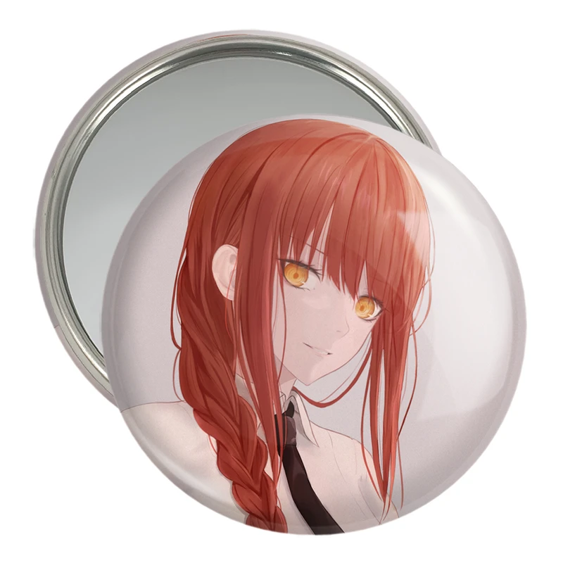 آینه جیبی خندالو مدل ماکیما انیمه مرد اره ای Chainsaw Man  کد 17925