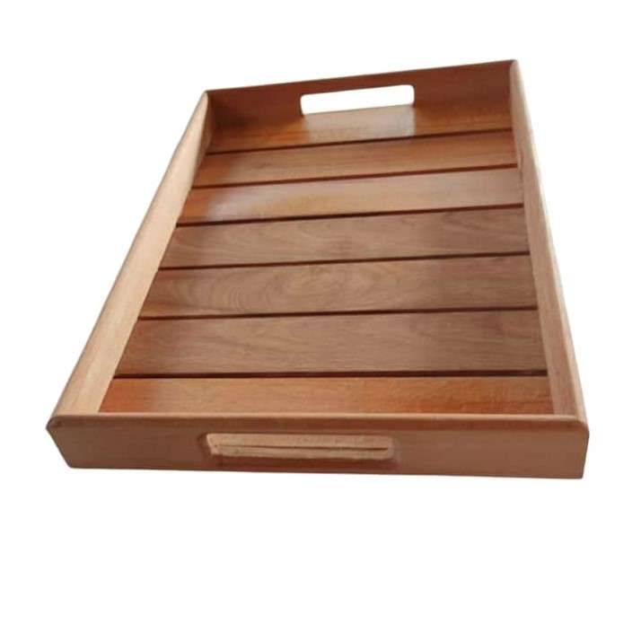 سینی مدل چوبی طرح کلاسیک کد 0099