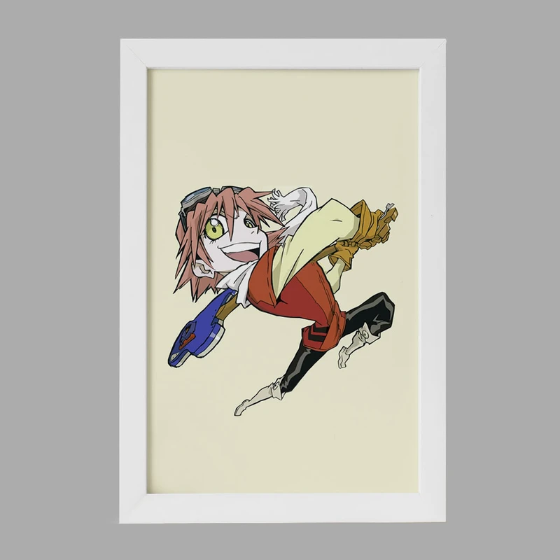 تابلو خندالو مدل هاروکو انیمه فولی کولی کد 23546