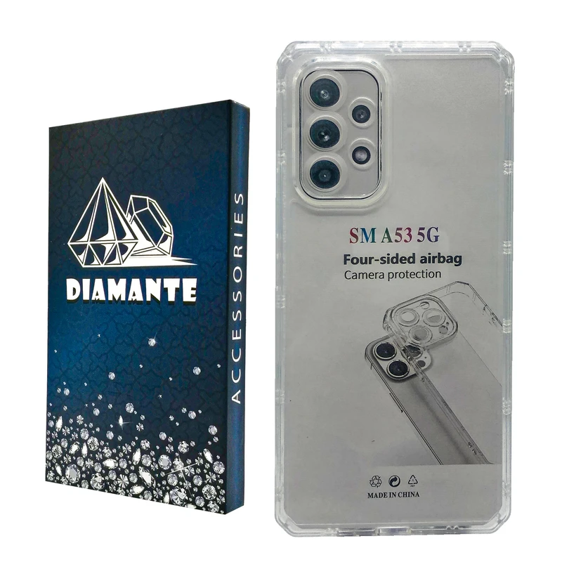 کاور دیامانته مدل Nahid Navy مناسب برای گوشی موبایل سامسونگ Galaxy A53 4G / A53 5G