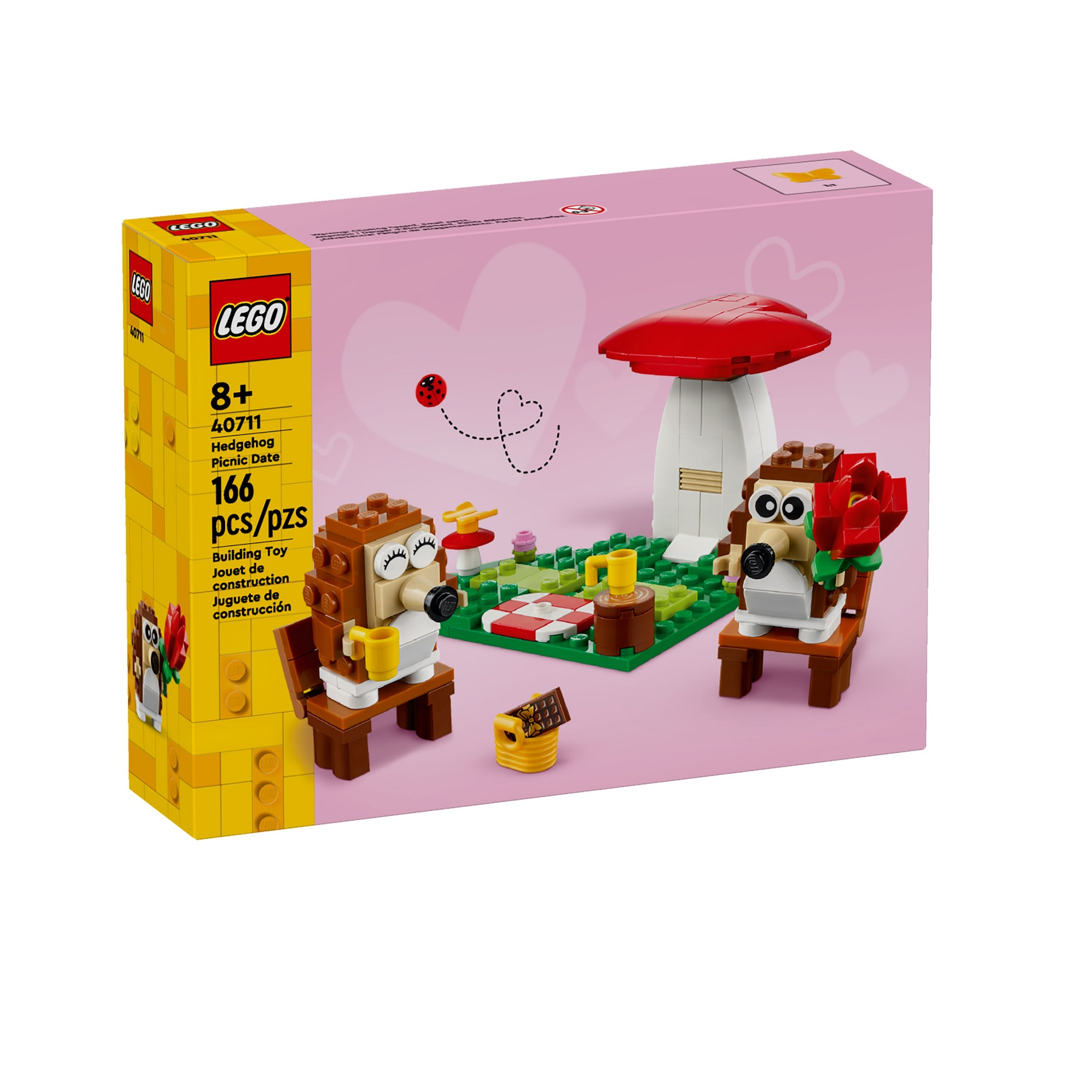 لگو 166 تکه سری Building Toy مدل Hedgehog Picnic Date کد 40711