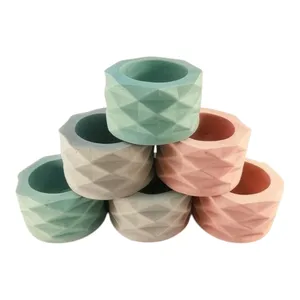 گلدان بتنی مدل sv6 مجموعه 6 عددی