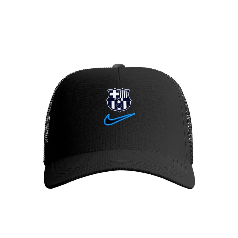 کلاه کپ پاد آفرین مدل فوتبالی بارسلونا کد 793