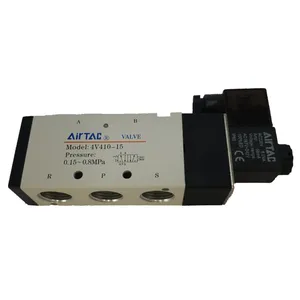 شیر برقی پنوماتیک مدل 4v410-15-220vAc