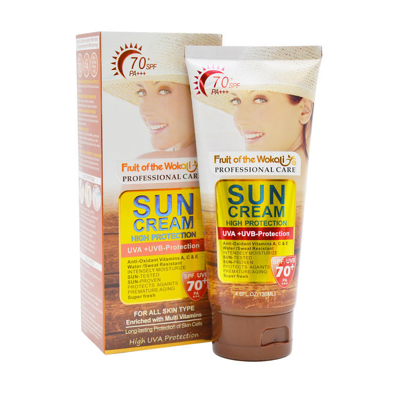 کرم ضد آفتاب بدون رنگ وکالی SPF 70 مدل Kp125 مناسب برای انواع پوست حجم 130 میلی لیتر کرم ضد آفتاب بدون رنگ وکالی SPF 70 مدل Kp125 مناسب برای انواع پوست حجم 130 میلی لیتر