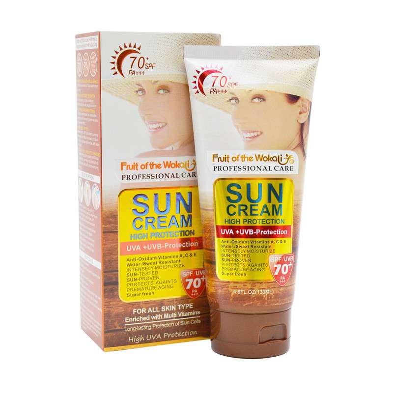 کرم ضد آفتاب بدون رنگ وکالی SPF 70 مدل Kp125 مناسب برای انواع پوست حجم 130 میلی لیتر کرم ضد آفتاب بدون رنگ وکالی SPF 70 مدل Kp125 مناسب برای انواع پوست حجم 130 میلی لیتر