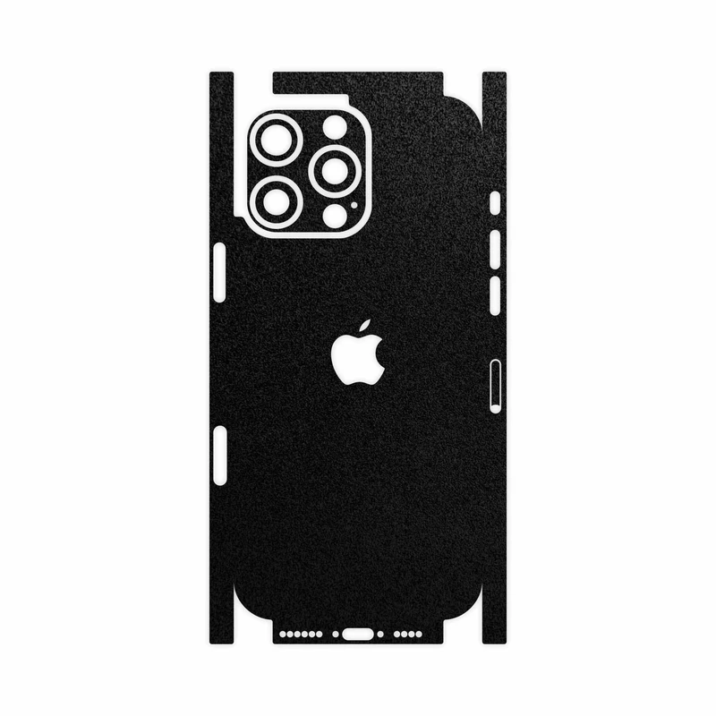برچسب پوششی ماهوت مدل Black-Suede-FullSkin مناسب برای گوشی موبایل اپل iPhone 16 Pro Max