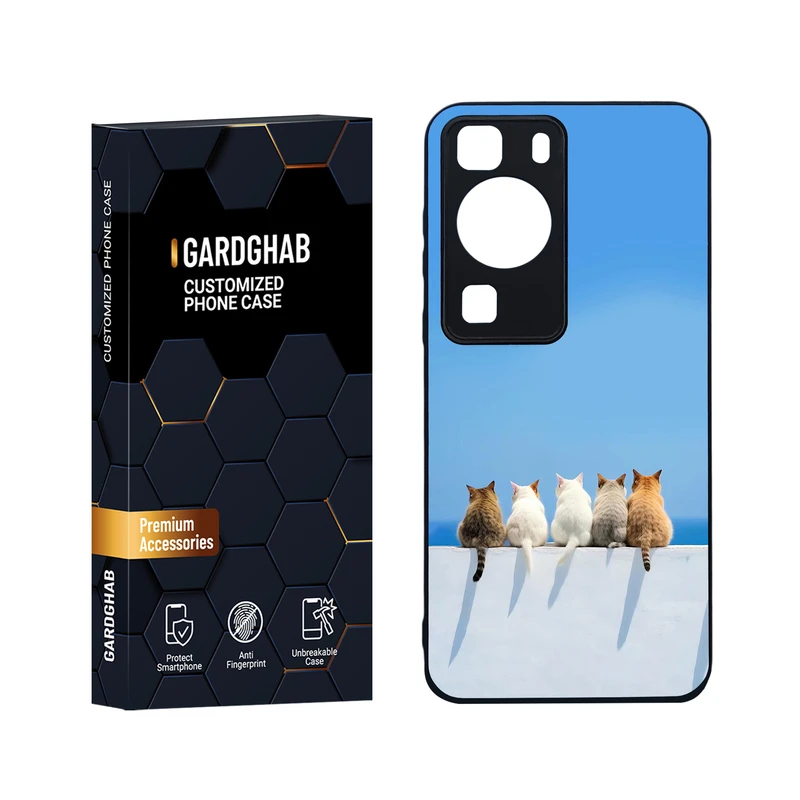 کاور گارد قاب مدل هنری مناسب برای گوشی موبایل هوآوی P60 / P60 Pro