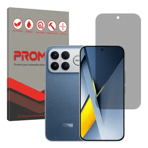 Promate Resistant model privacy screen protector suitable for Xiaomi Poco F8 Ultra Mobile phone 