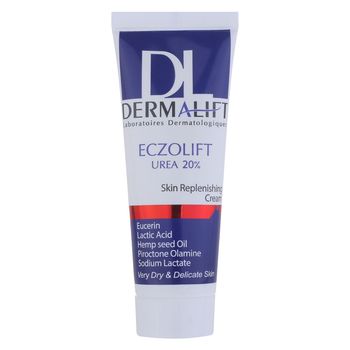 کرم مرطوب کننده بدن درمالیفت مدل ECZOLIFT UREA 20% مناسب پوست‌های خشک حجم 40 میلی لیتر