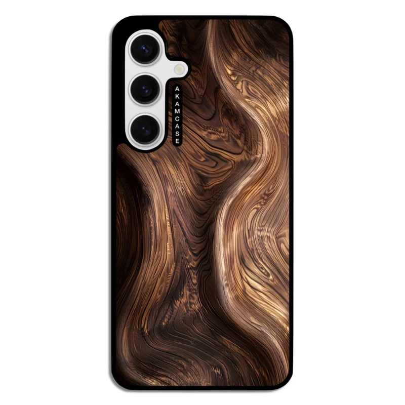 کاور آکام مدل AMC-WSGS24-WOOD-8 مناسب برای گوشی موبایل سامسونگ Galaxy S24