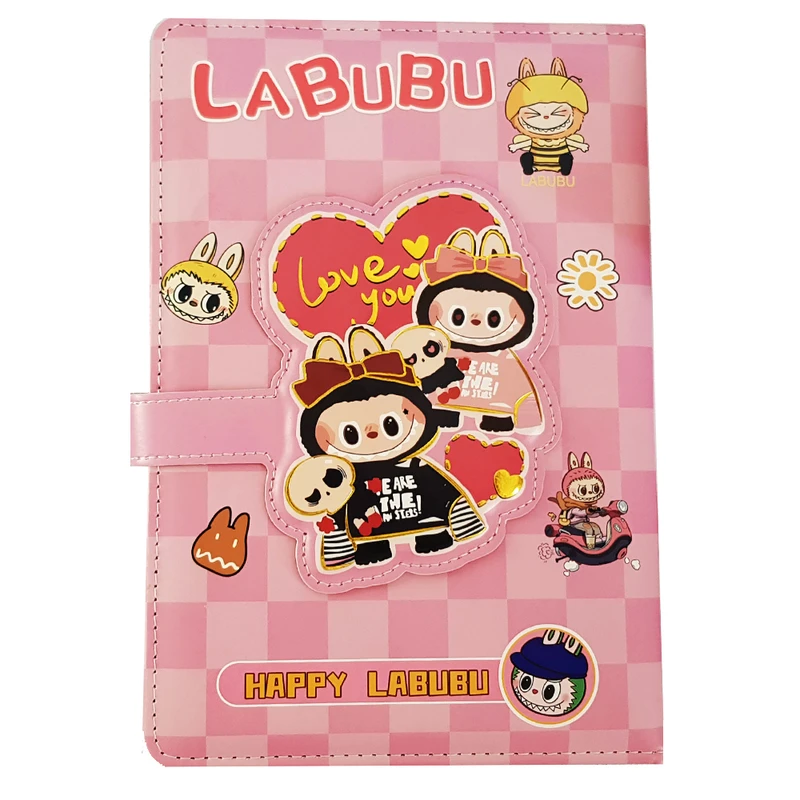 دفتر مشق 80 برگ مدل مگنتی طرح لبوبو