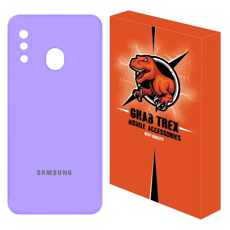 کاور قاب تی رکس مدل سیلیکونی پاککنی مناسب برای گوشی موبایل سامسونگ Galaxy A20 / A30