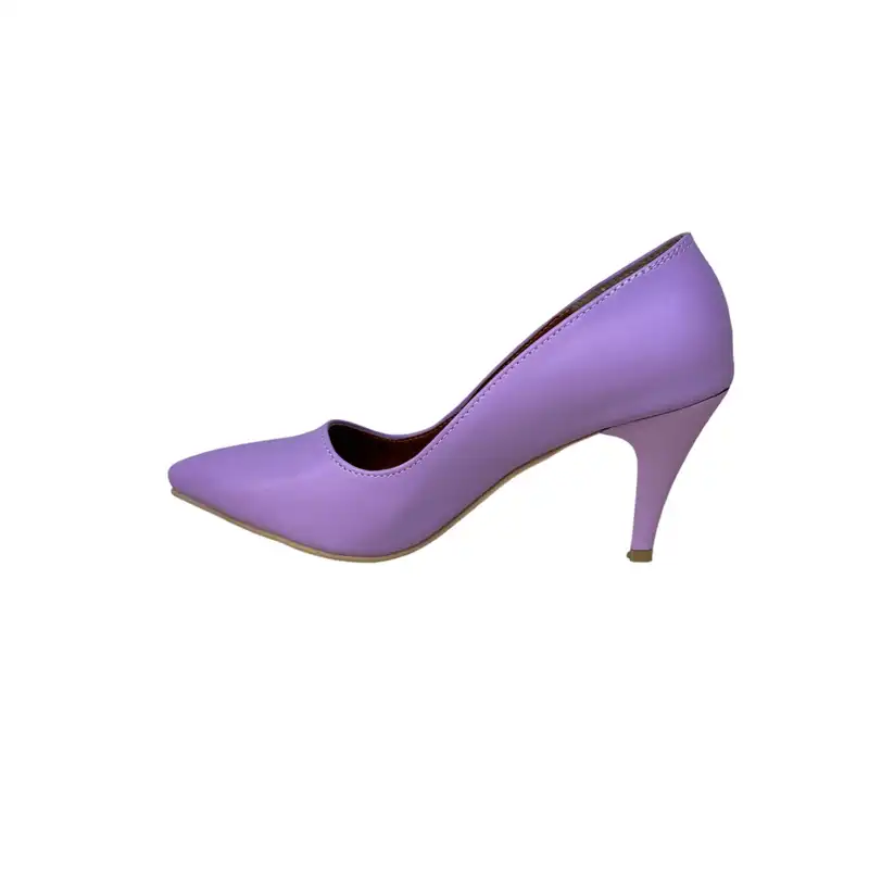کفش زنانه مدل استلتو فرهاد بیاله رنگ یاسی