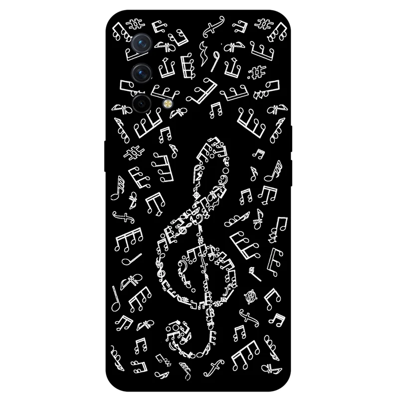 کاور مگافون طرح نوت موسیقی مدل 1370 مناسب برای گوشی موبایل وان پلاس Nord CE 5G 