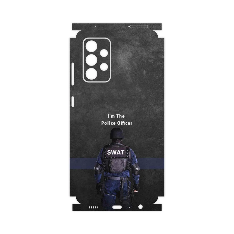 برچسب پوششی ماهوت مدل Police Officer-FullSkin مناسب برای گوشی موبایل سامسونگ Galaxy A52s 5G