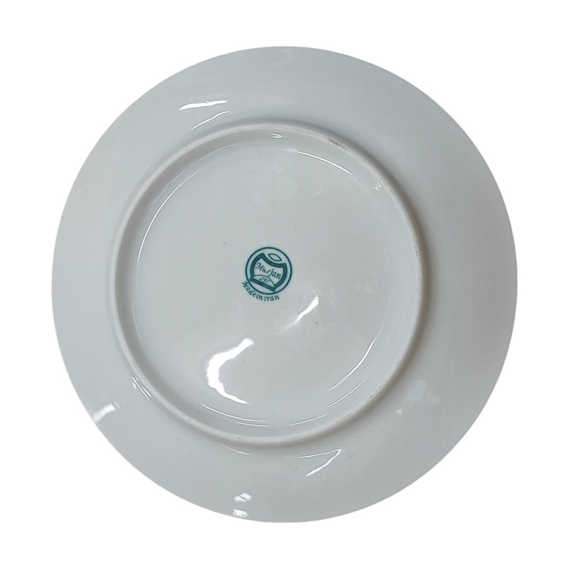 بشقاب خورش خوری مرجان مدل گلسرخی  کد 27 بسته 3 عددی